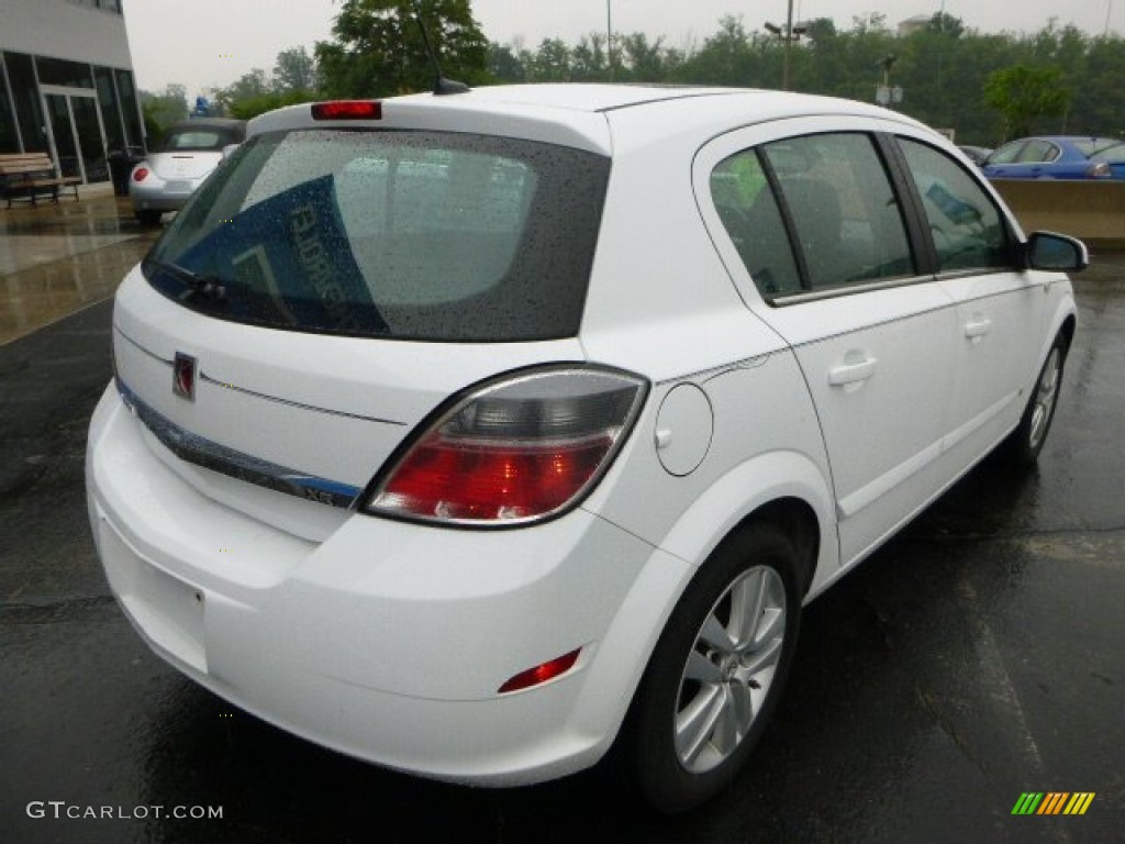 2008 Astra XR Sedan - Arctic White / Charcoal photo #3