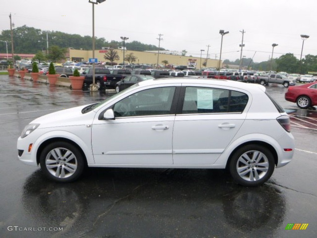 2008 Astra XR Sedan - Arctic White / Charcoal photo #6