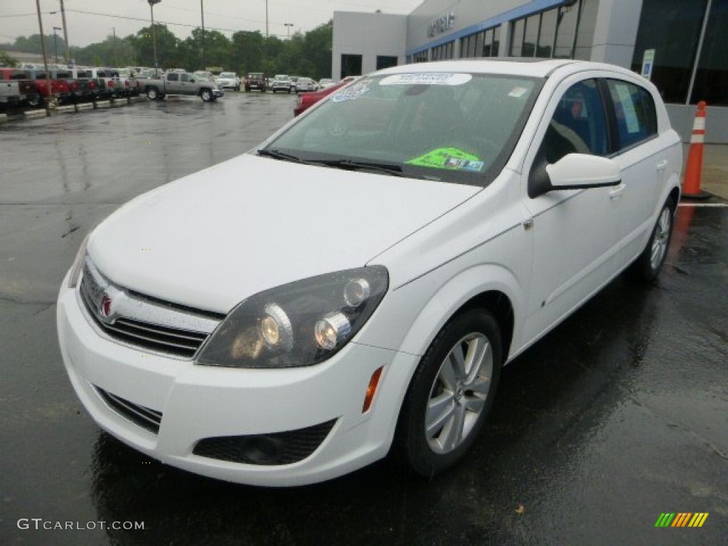 2008 Astra XR Sedan - Arctic White / Charcoal photo #7