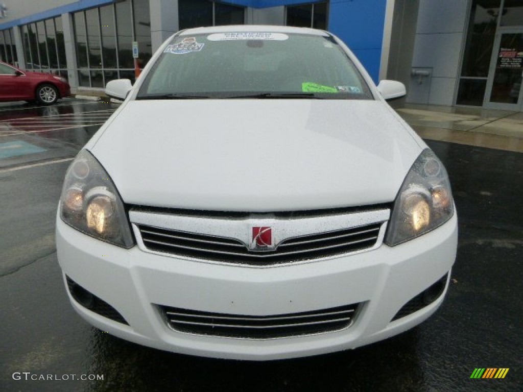 2008 Astra XR Sedan - Arctic White / Charcoal photo #8