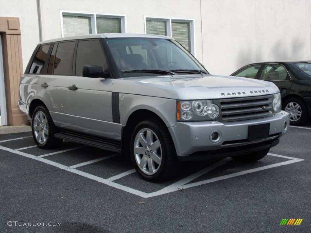 2006 Range Rover HSE - Zambezi Silver Metallic / Charcoal/Jet photo #3