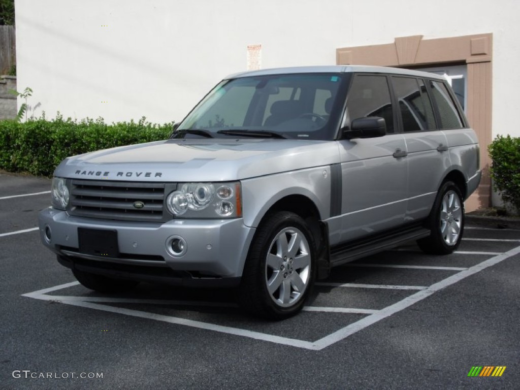 2006 Range Rover HSE - Zambezi Silver Metallic / Charcoal/Jet photo #4