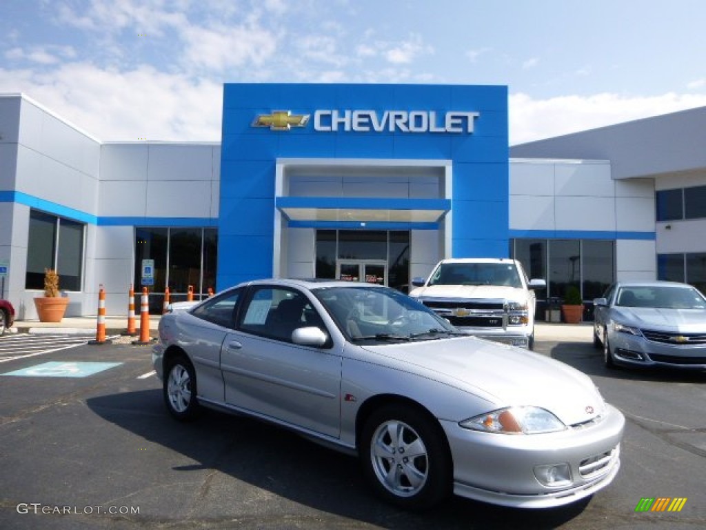 2002 Cavalier Z24 Coupe - Ultra Silver Metallic / Graphite photo #1