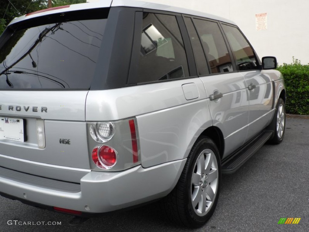 2006 Range Rover HSE - Zambezi Silver Metallic / Charcoal/Jet photo #13