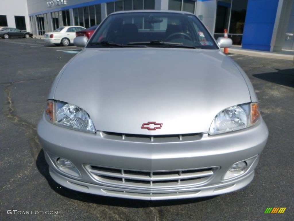 2002 Cavalier Z24 Coupe - Ultra Silver Metallic / Graphite photo #8