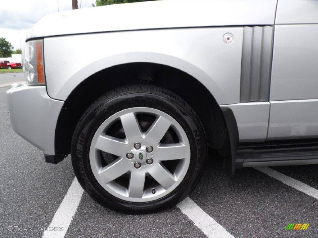 2006 Range Rover HSE - Zambezi Silver Metallic / Charcoal/Jet photo #19