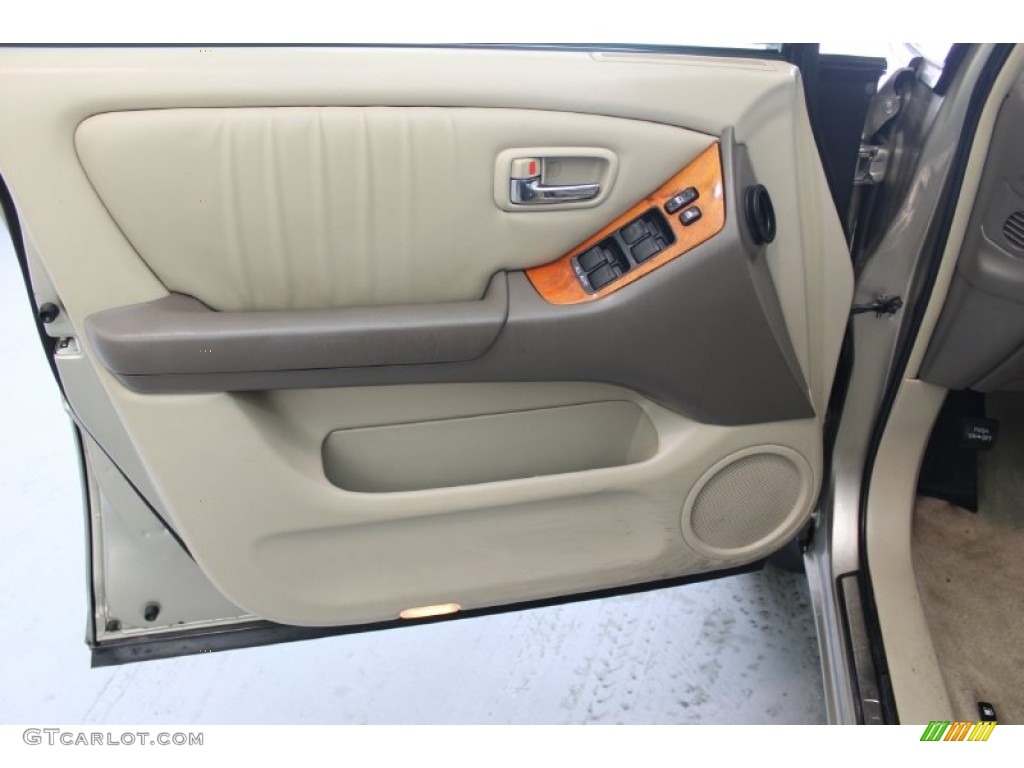 2001 RX 300 - Burnished Gold Metallic / Ivory photo #13
