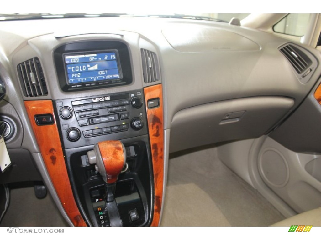 2001 RX 300 - Burnished Gold Metallic / Ivory photo #17