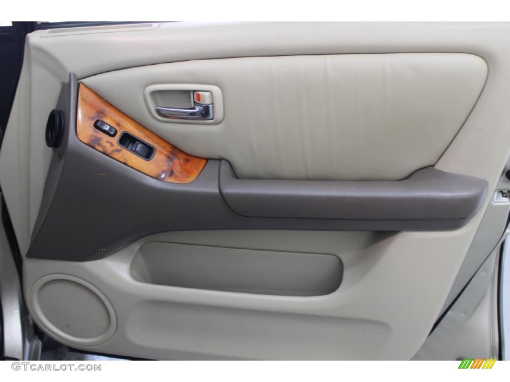 2001 RX 300 - Burnished Gold Metallic / Ivory photo #33