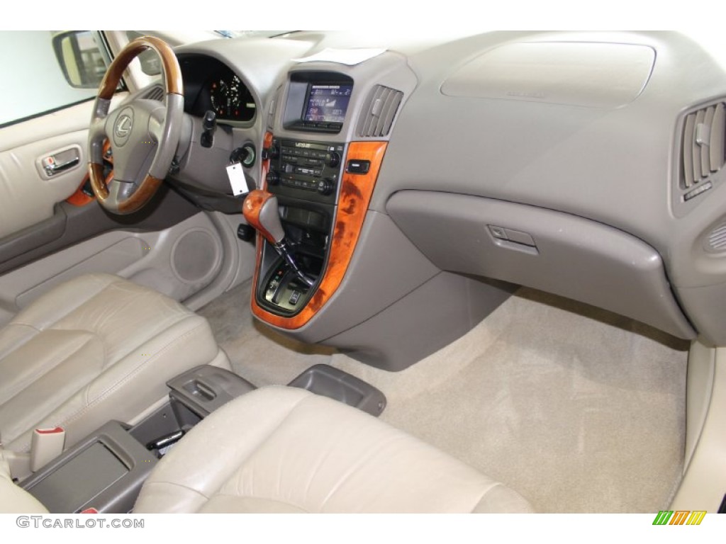 2001 RX 300 - Burnished Gold Metallic / Ivory photo #34