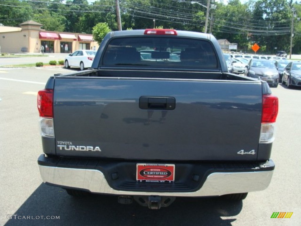 2010 Tundra TRD CrewMax 4x4 - Slate Gray Metallic / Graphite Gray photo #5