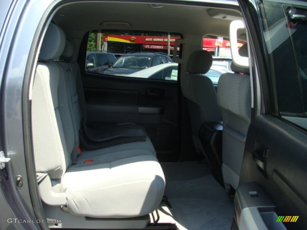 2010 Tundra TRD CrewMax 4x4 - Slate Gray Metallic / Graphite Gray photo #19