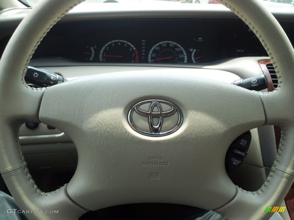 2002 Avalon XLS - Vintage Red Pearl / Taupe photo #28