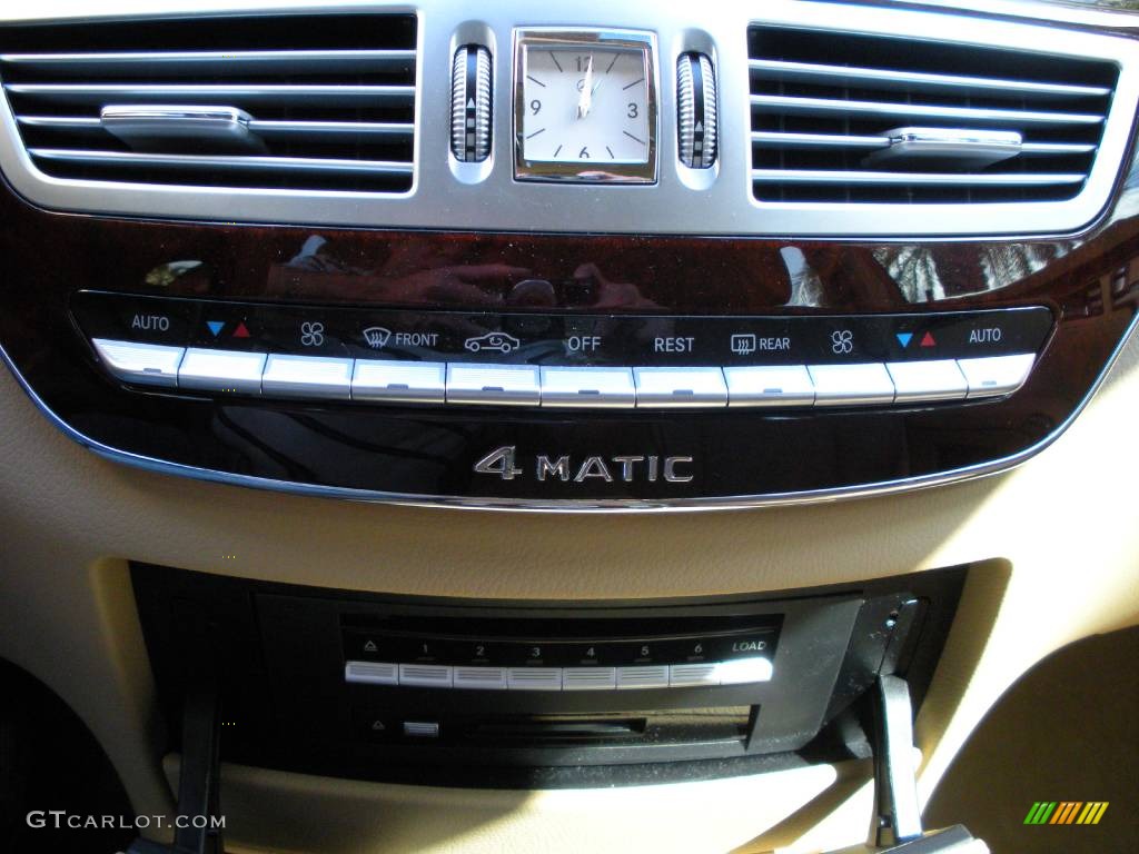 2008 S 550 4Matic Sedan - designo Chromite Black Metallic / Cashmere/Savanna photo #23