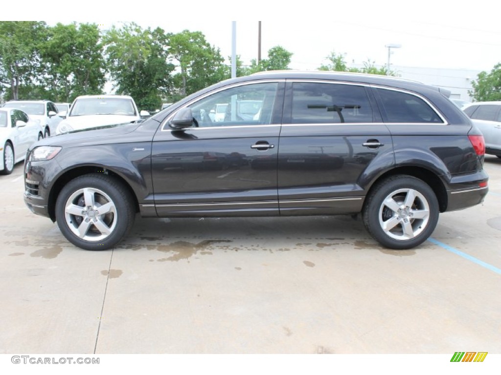 Lava Gray Pearl 2013 Audi Q7 3.0 TFSI quattro Exterior Photo #83181267