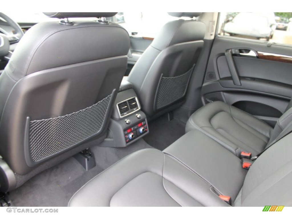 Black Interior 2013 Audi Q7 3.0 TFSI quattro Photo #83181738