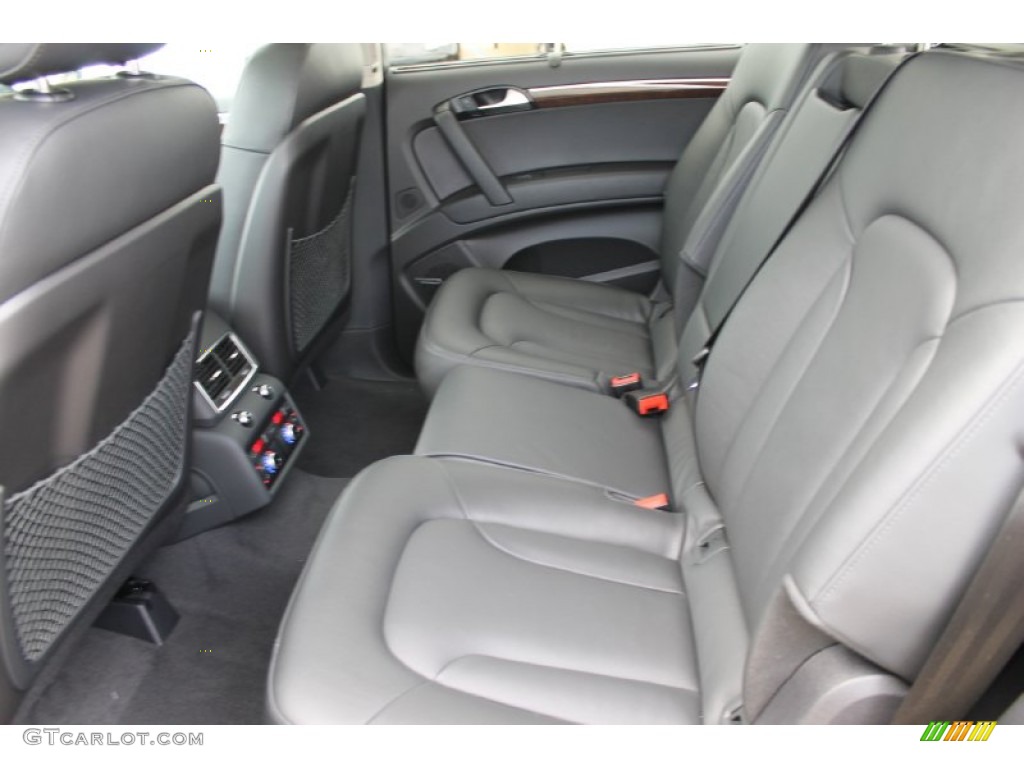 Black Interior 2013 Audi Q7 3.0 TFSI quattro Photo #83181753