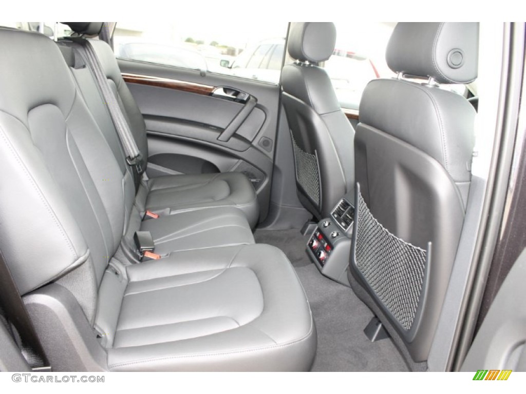2013 Audi Q7 3.0 TFSI quattro Rear Seat Photo #83181837