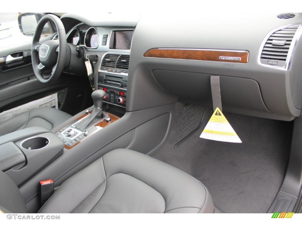 2013 Audi Q7 3.0 TFSI quattro Black Dashboard Photo #83181882