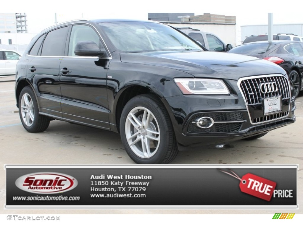 2013 Q5 3.0 TFSI quattro - Brilliant Black / Pistachio Beige photo #1