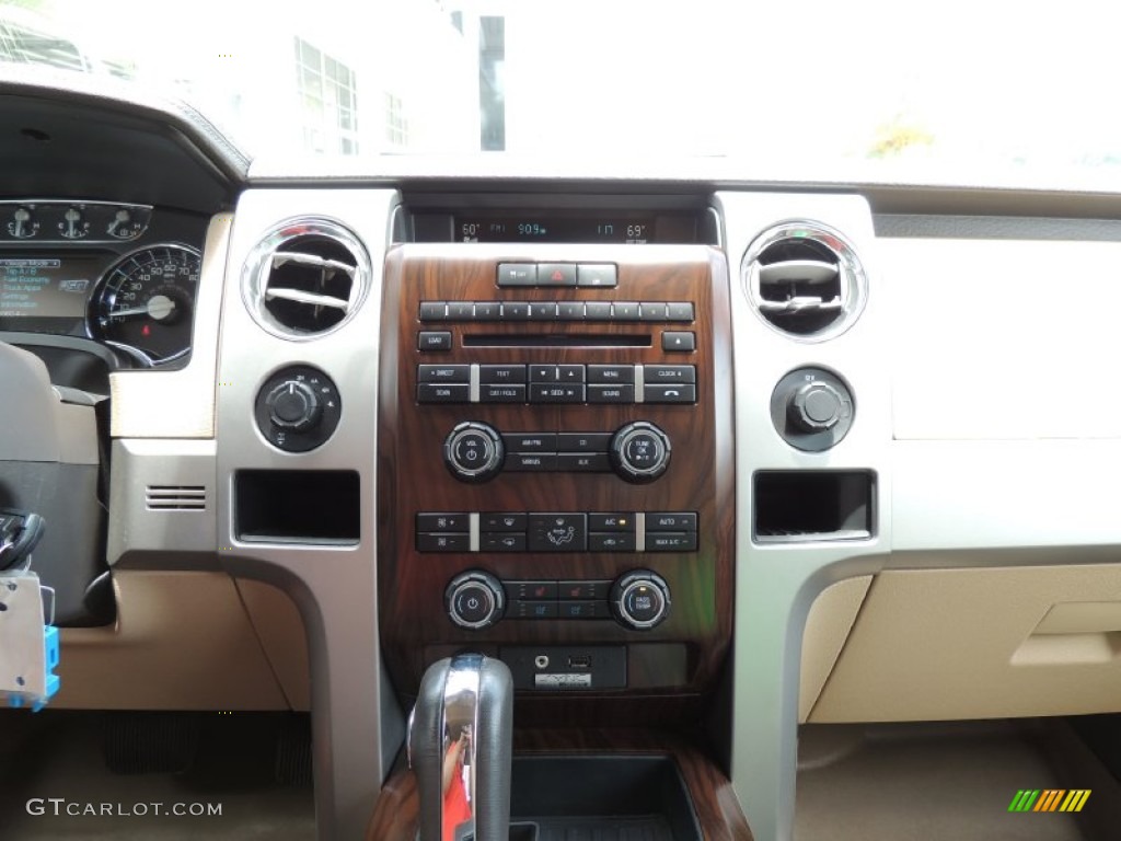 2012 F150 Lariat SuperCrew 4x4 - Golden Bronze Metallic / Pale Adobe photo #17