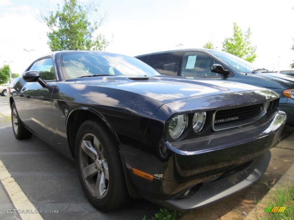 2012 Challenger R/T - Blue Streak Pearl / Dark Slate Gray photo #4