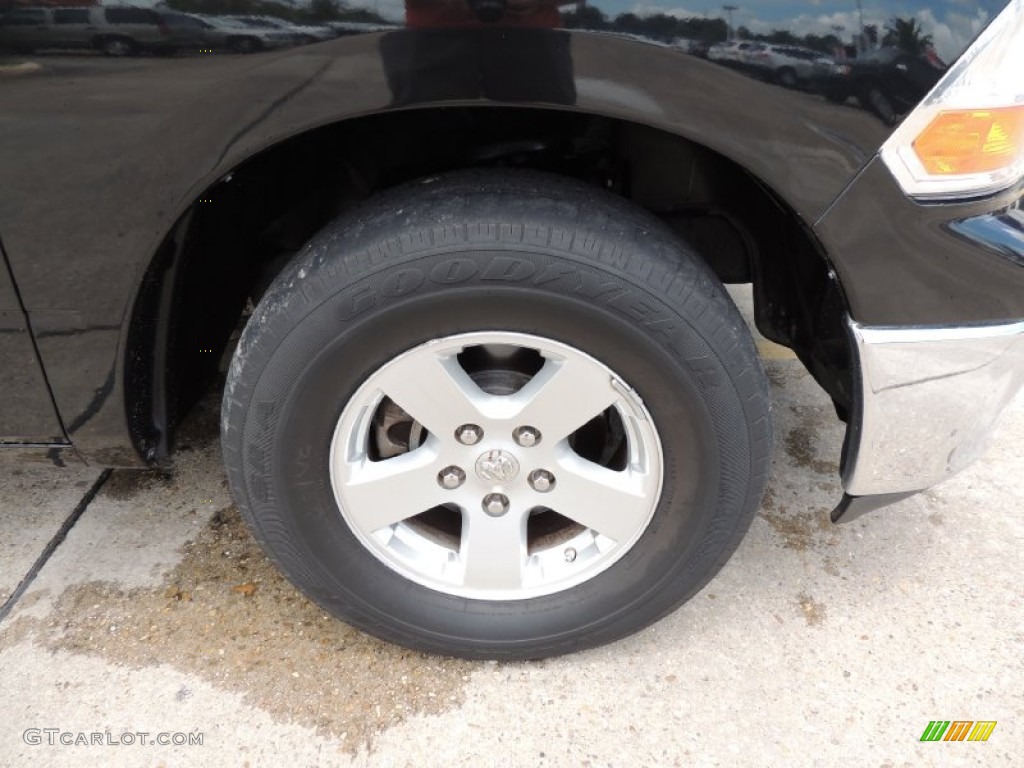 2009 Ram 1500 SLT Crew Cab - Brilliant Black Crystal Pearl / Dark Slate/Medium Graystone photo #23