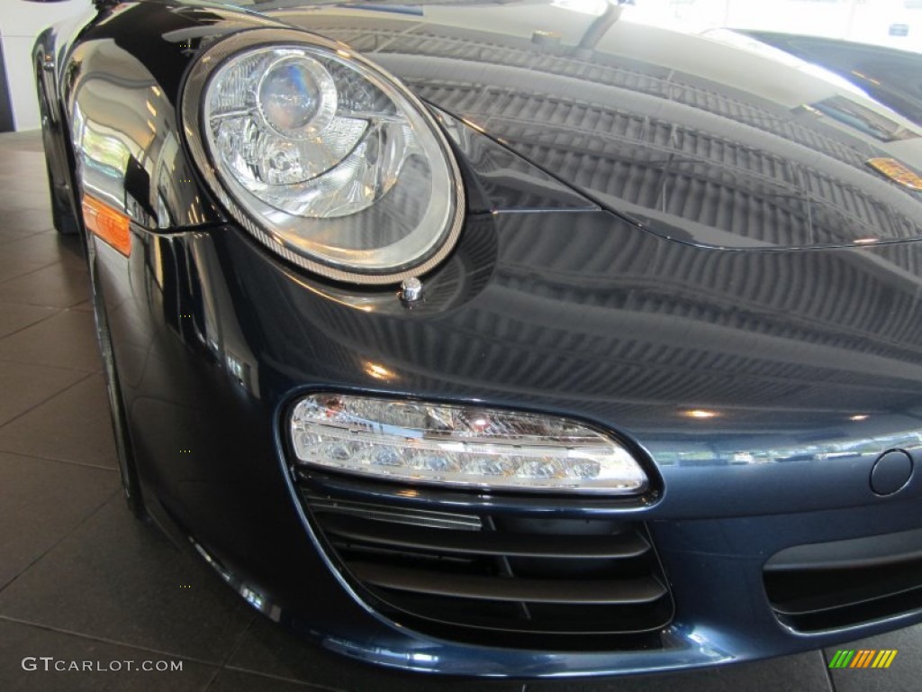 2012 911 Carrera Coupe - Dark Blue Metallic / Sand Beige photo #10