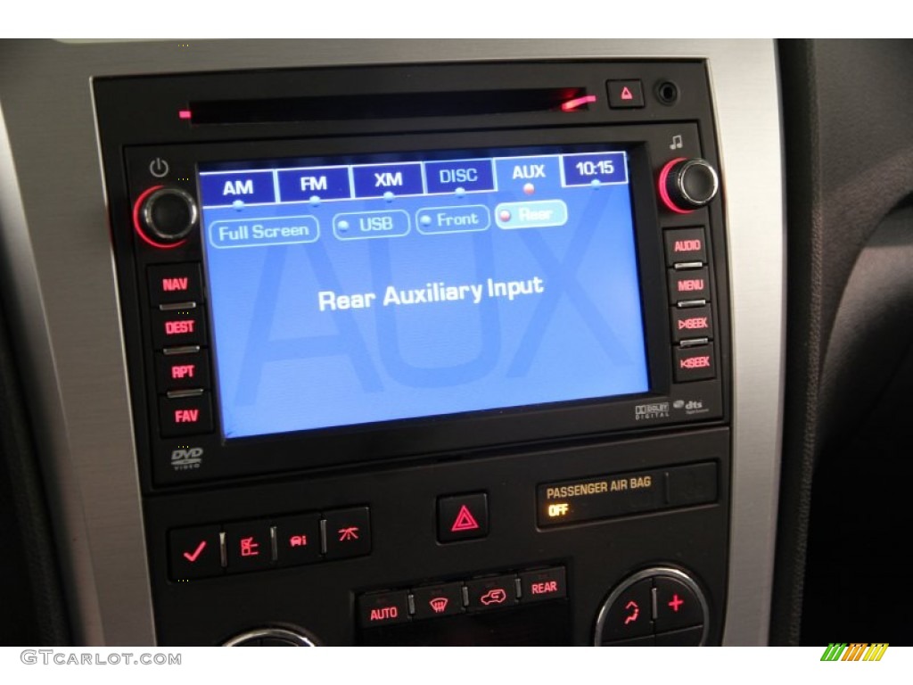 2011 Acadia SLT AWD - Carbon Black Metallic / Ebony photo #14