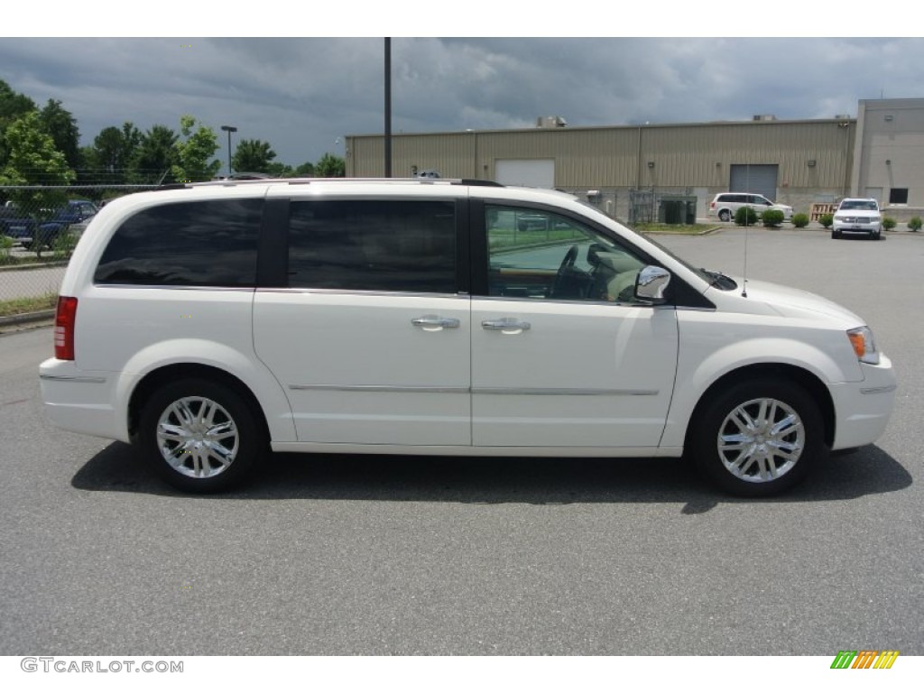 2010 Town & Country Limited - Stone White / Medium Pebble Beige/Cream photo #6