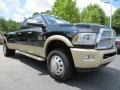 Black - 3500 Laramie Longhorn Crew Cab 4x4 Photo No. 4