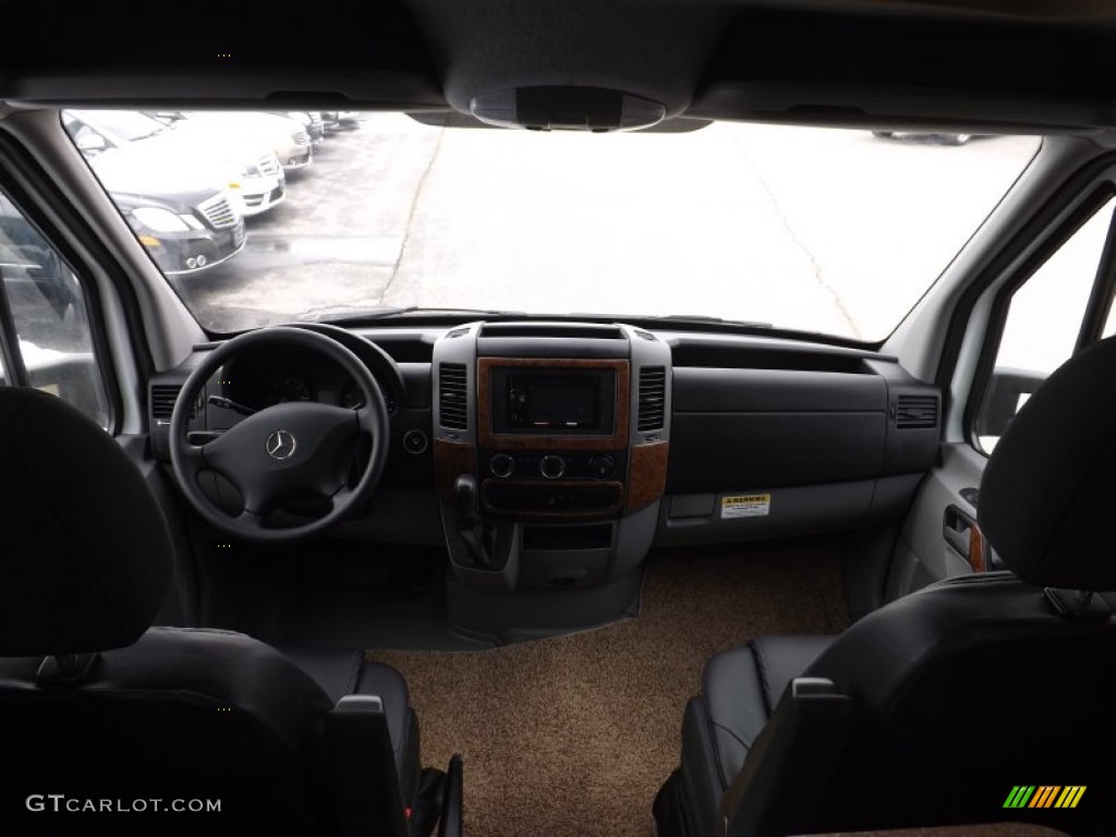 2013 Sprinter 3500 Passenger Conversion Van - Citation Beige Graphics / Black Leatherette photo #20