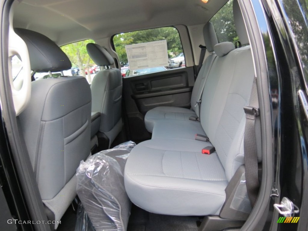 2013 1500 Express Crew Cab - Black / Black/Diesel Gray photo #8