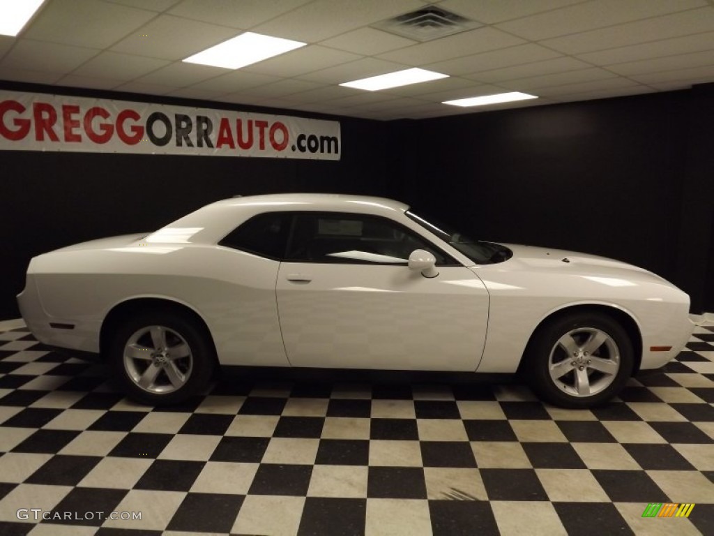 2013 Challenger SXT - Bright White / Dark Slate Gray photo #2