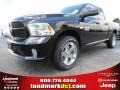 Black 2013 Ram 1500 Express Quad Cab