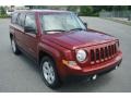 Deep Cherry Red Crystal Pearl 2014 Jeep Patriot Sport Exterior