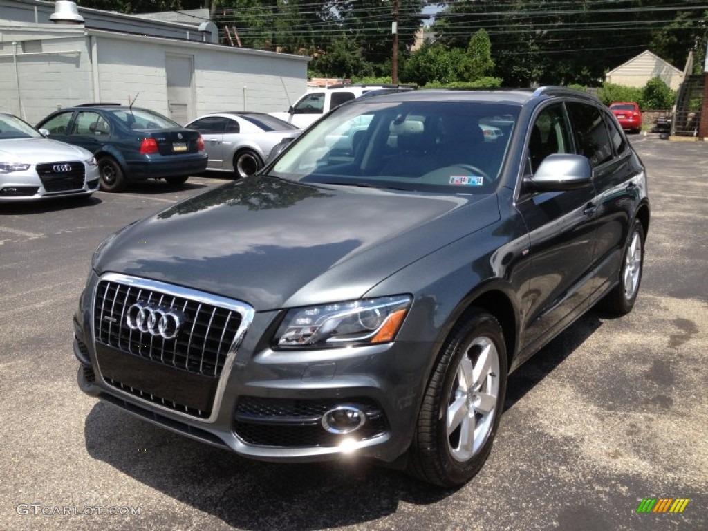 2012 Q5 3.2 FSI quattro - Daytona Gray Pearl Effect / Black photo #1