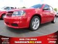 2013 Redline 2-Coat Pearl Dodge Avenger SE V6  photo #1