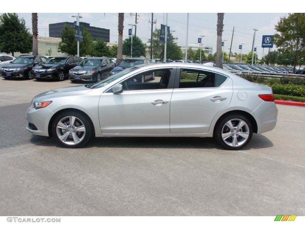 2014 ILX 2.4L Premium - Silver Moon / Ebony photo #4