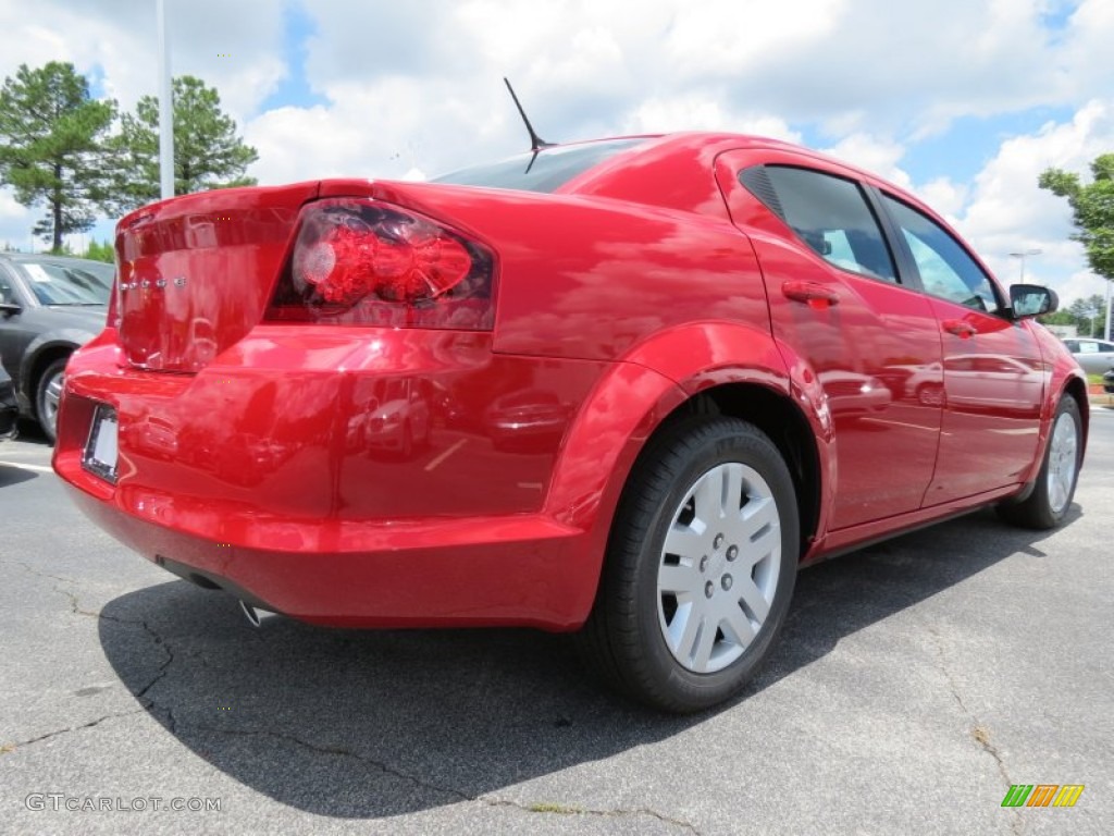 2013 Avenger SE V6 - Redline 2-Coat Pearl / Black photo #3