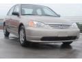 Titanium Metallic - Civic LX Sedan Photo No. 1