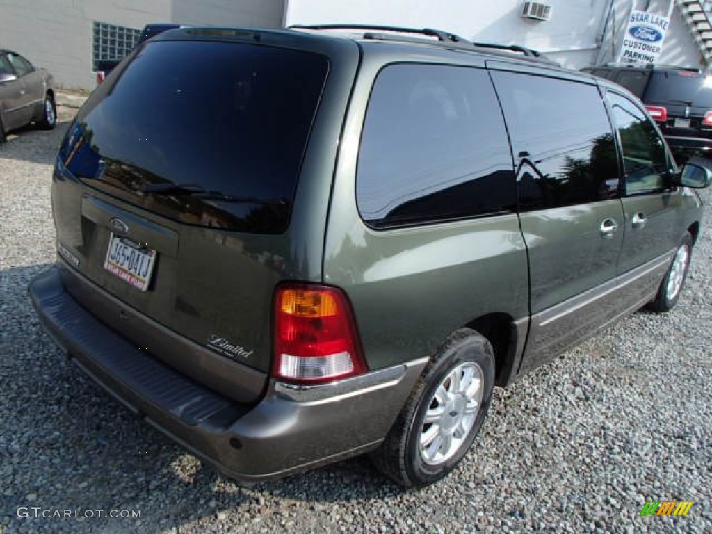 2003 Windstar Limited - Estate Green Metallic / Medium Parchment photo #4