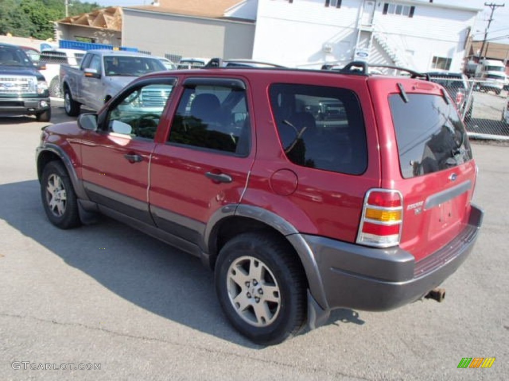 2003 Escape XLT V6 4WD - Redfire Metallic / Medium Dark Flint photo #6