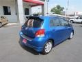 2009 Blazing Blue Pearl Toyota Yaris 5 Door Liftback  photo #7
