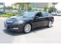 2014 Crystal Black Pearl Acura RLX Advance Package  photo #3