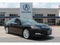 2014 Crystal Black Pearl Acura RLX Advance Package  photo #1