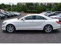 Diamond White Metallic 2014 Mercedes-Benz CLS 550 4Matic Coupe Exterior