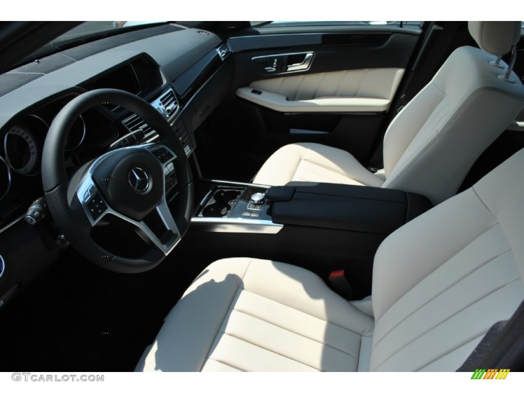 2014 E 350 4Matic Sport Sedan - Black / Grey/Black photo #4