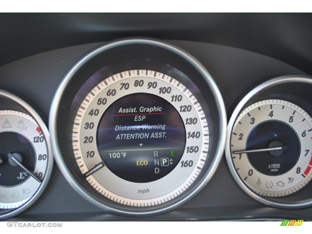 2014 E 350 4Matic Sport Sedan - Black / Grey/Black photo #5