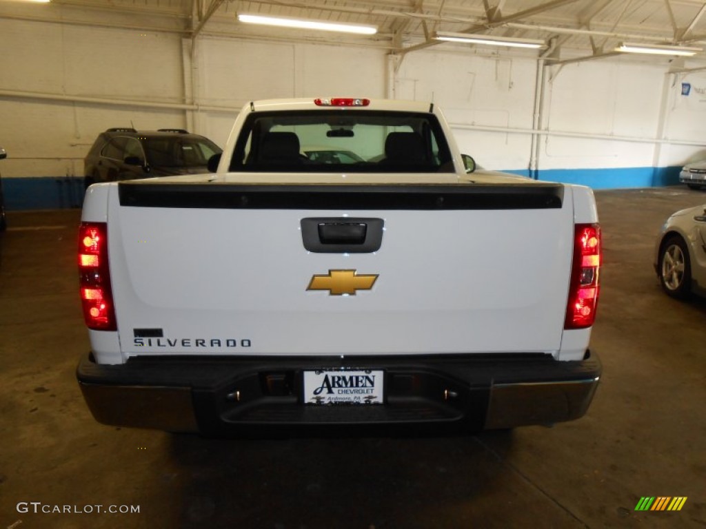 2013 Silverado 1500 Work Truck Regular Cab - Summit White / Dark Titanium photo #6